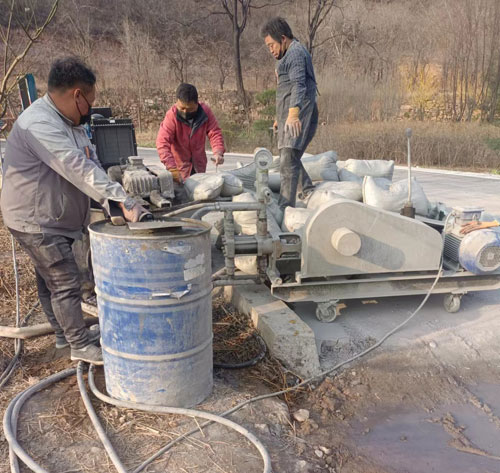 陆丰路面下沉注浆